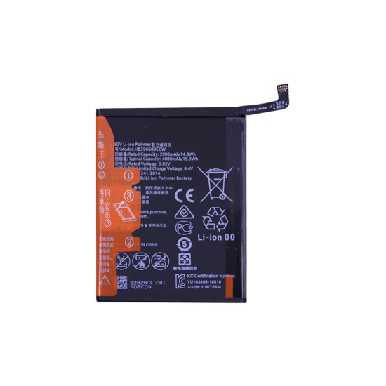 Batería HB396689ECW/HB406689ECW para Huawei Ascend Mha-L09/Y7 2019/Y9 2018/Mate 9/Mate 9 Pro/Y7 Enjoy 7 Plus 4000mAh